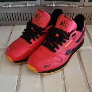 Reebok Kids Red and Black Sneakers